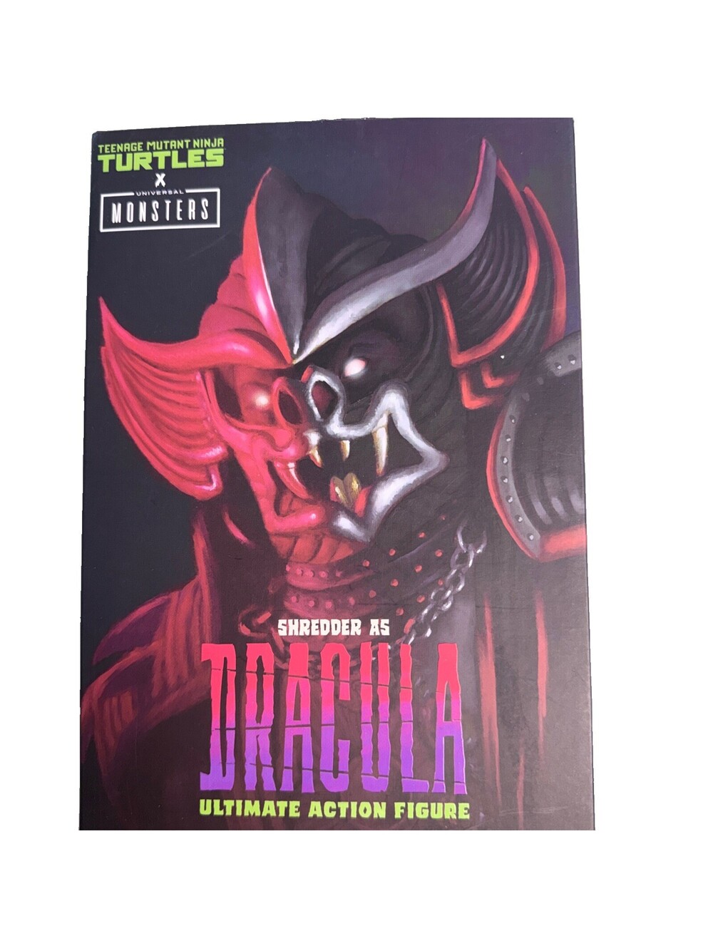 TMNT X Universal Monsters Shredder As Dracula Ultimate Action Figure
